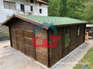 Garaje de madera www.paratucasa.net
