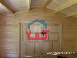 Garaje de madera www.paratucasa.net