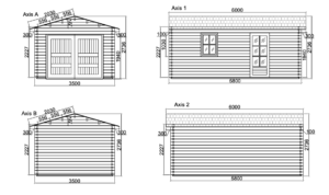 Garaje de madera www.paratucasa.net