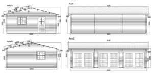 Garaje de madera www.paratucasa.net