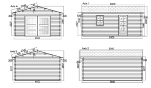Garaje de madera www.paratucasa.net