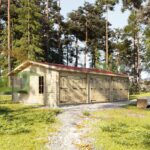 Garaje 54m² (9x6m) 44mm