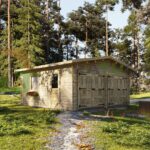 Garaje 36m² (6x6m) 44mm