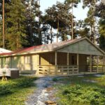 Porto 116m²+20m² (8x17m) 44mm