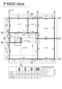 Alicia 72m² (8x9m) 44mm. - Imagen 9
